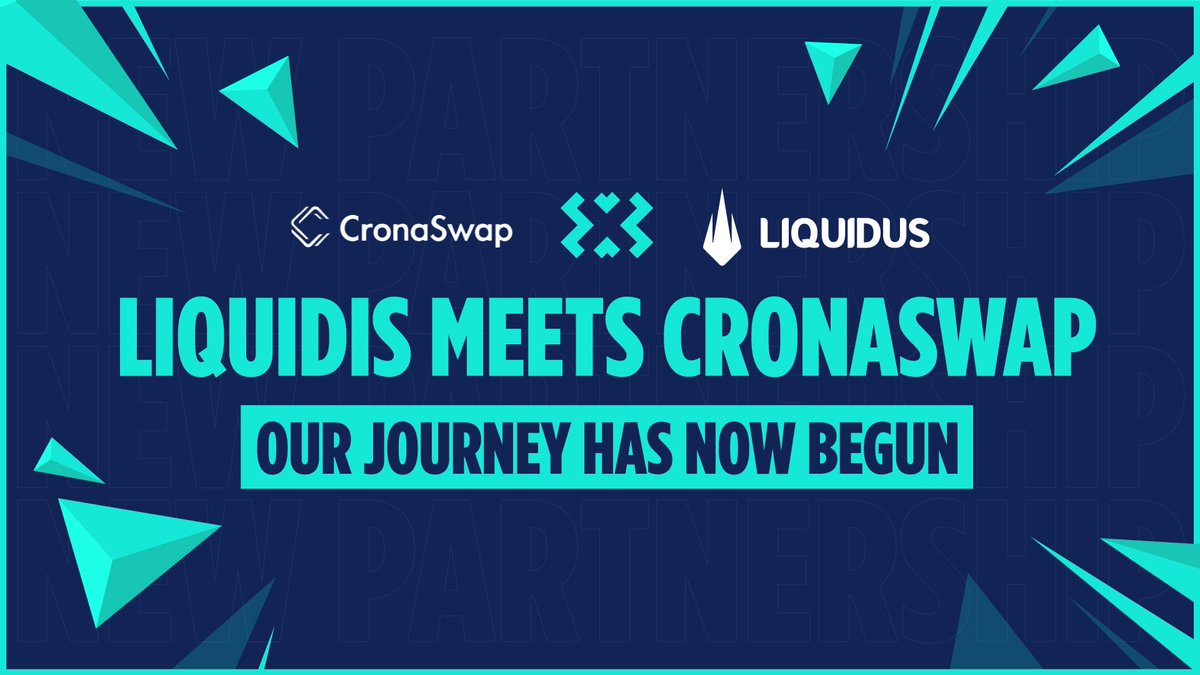 LiquidusFinance's tweet photo. 💧💱Liquidus x @cronaswap 
We are excited to introduce the CRO community to Liquidus, via our swap integration and farming partnership with Cronaswap. 

Details 👇
https://t.co/LV8EvV4Auy https://t.co/OvwQ3Sh6eC