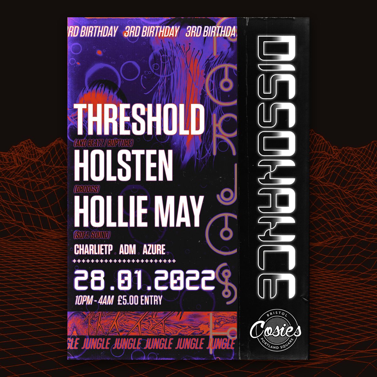 DissonanceBris's tweet image. Next Dissonance dance going down at @CosiesBristol 3rd birthday, gonna be a mad one! 🔥