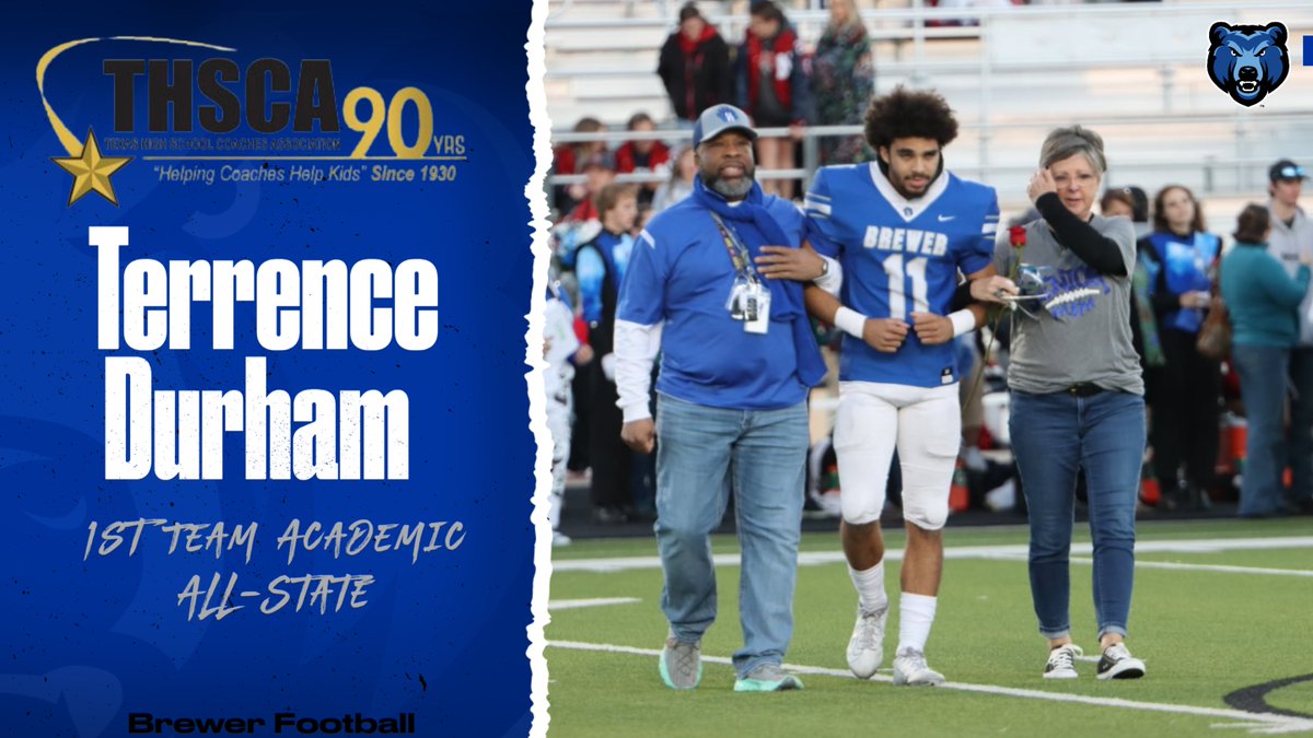Congratulations to <a href="/TerrenceDurham7/">Terrence Durham</a>  for receiving Academic All-State Honors !!! <a href="/tempo_strike/">Todd Peterman</a> <a href="/wsisdschools/">White Settlement ISD</a>