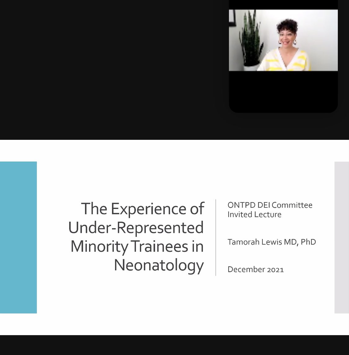 angeejune_md's tweet photo. Thank you so much to @TamorahLewisMD and AAP #ONTPD for an excellent talk. I felt seen, heard, and honestly proud of my subspecialty field for having and prioritizing these difficult topics and conversations. https://t.co/3m5eN8oCjP