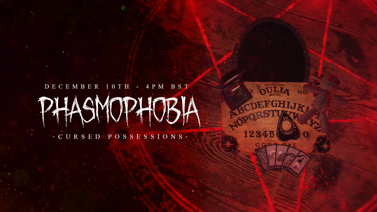 _BenLavender's tweet photo. Do you dare to use the cursed possessions? But at what cost...

#Phasmophobia
#KineticGame https://t.co/3tR4Xag3tM