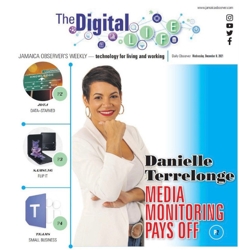 drtcomms's tweet image. Our #BossLady dives into the importance of #MediaMonitoring in her latest @JamaicaObserver article. Visit bit.ly/3lOZgyp to check it out!