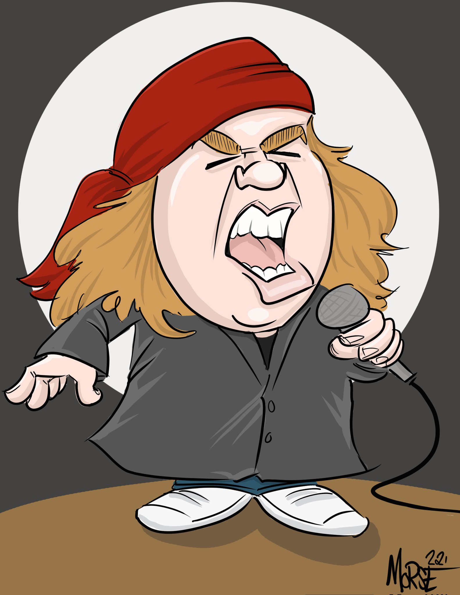 Happy Birthday to Sam Kinison! AAAHHH AAAHHHHHH... Hey, want a caricature? Message me 