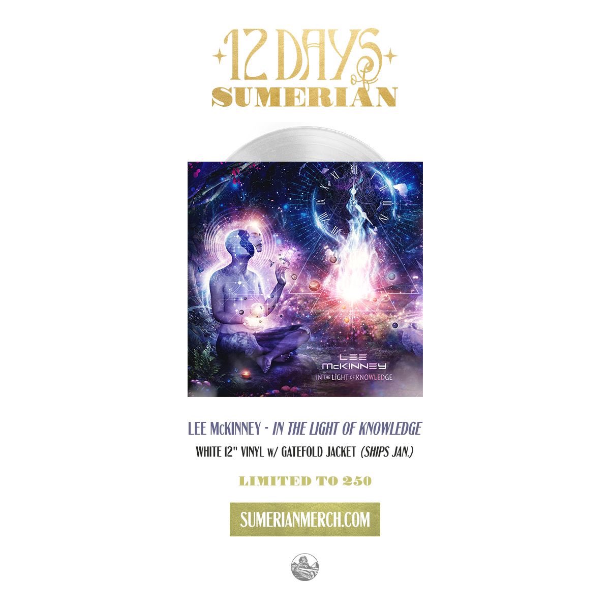 SumerianRecords's tweet photo. Surprise! Get your hands on this new @LeeOsiris #InTheLightOfKnowledge vinyl variant, available for pre order now! 🤩

 https://t.co/MFy1MHnuTr https://t.co/ek387JlMHh