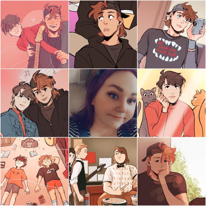 #artvsartist2021 💓 i worked on my comic almost all year long, it's given me a lot of joy UuU 