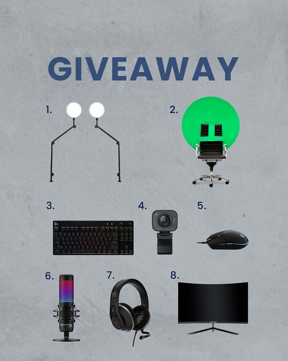 🚨The Ultimate Gamer Setup GIVEAWAY🚨
⁠
How to Enter:⁠
1. Follow @lumecube &amp; @webaroundgaming⁠
2. Tag 3 friends 
3. Retweet this 
—⁠
Giveaway ends 12/30 at 11:59 PM PST⁠