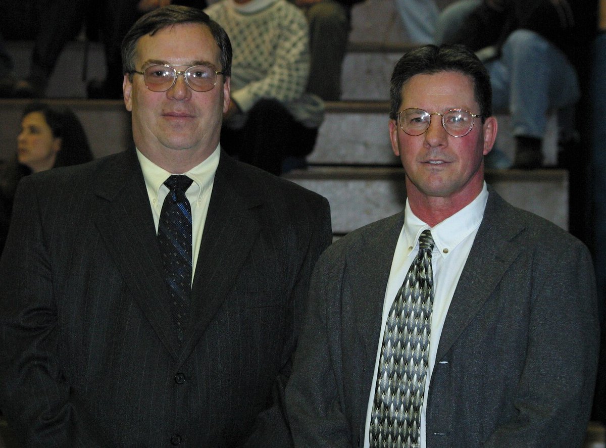 The Late Bill Racich Was The Winningest Coach At Ursinus College. I Took These Photos During The 2003 Southeast Pennsylvania Wrestling Hall Of Fame Induction At Norristown High School.
(FILE PHOTOS BY RICK MARTIN)