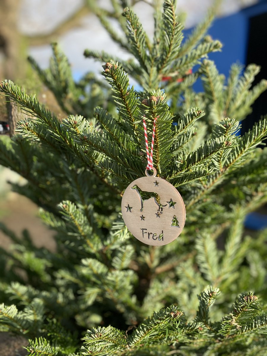AGChristmasTree's tweet photo. Thank you @CwtchLaser @wilkes66 for our personalised Christmas tree decoration… it’s lush !! https://t.co/rfkWOLjV8h