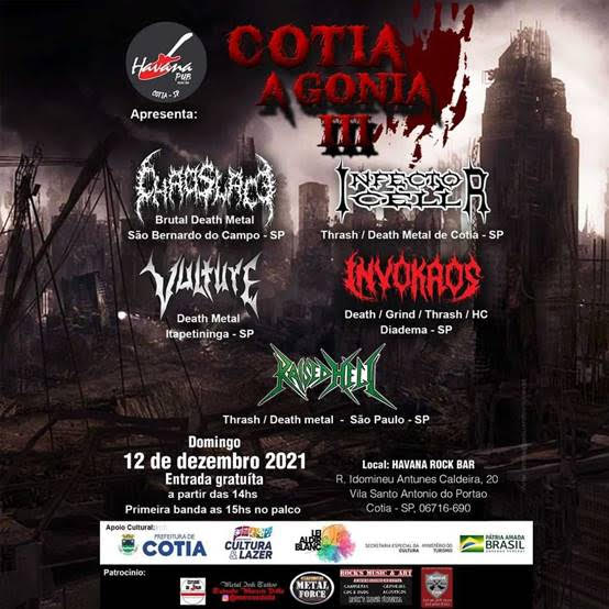 maquinaprofanaf's tweet photo. #MaquinaProfanaFest: Infector Cell - Evento promovido pela banda, "Cotia Agonia III", terá sorteio de uma tatuagem para um dos participantes
Inscreva-se No #Blog, Compartilhe Apoie o #Underground 👇🤘🎧
https://t.co/InjNQvjwpW
#InfectorCell #Evento #CotiaAgoniaIII #tattoo https://t.co/C9RJHYMuoB