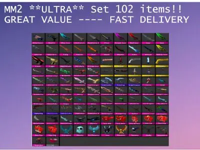 myopinionsaretrue1111 on X: Selling full small set in MM2 for