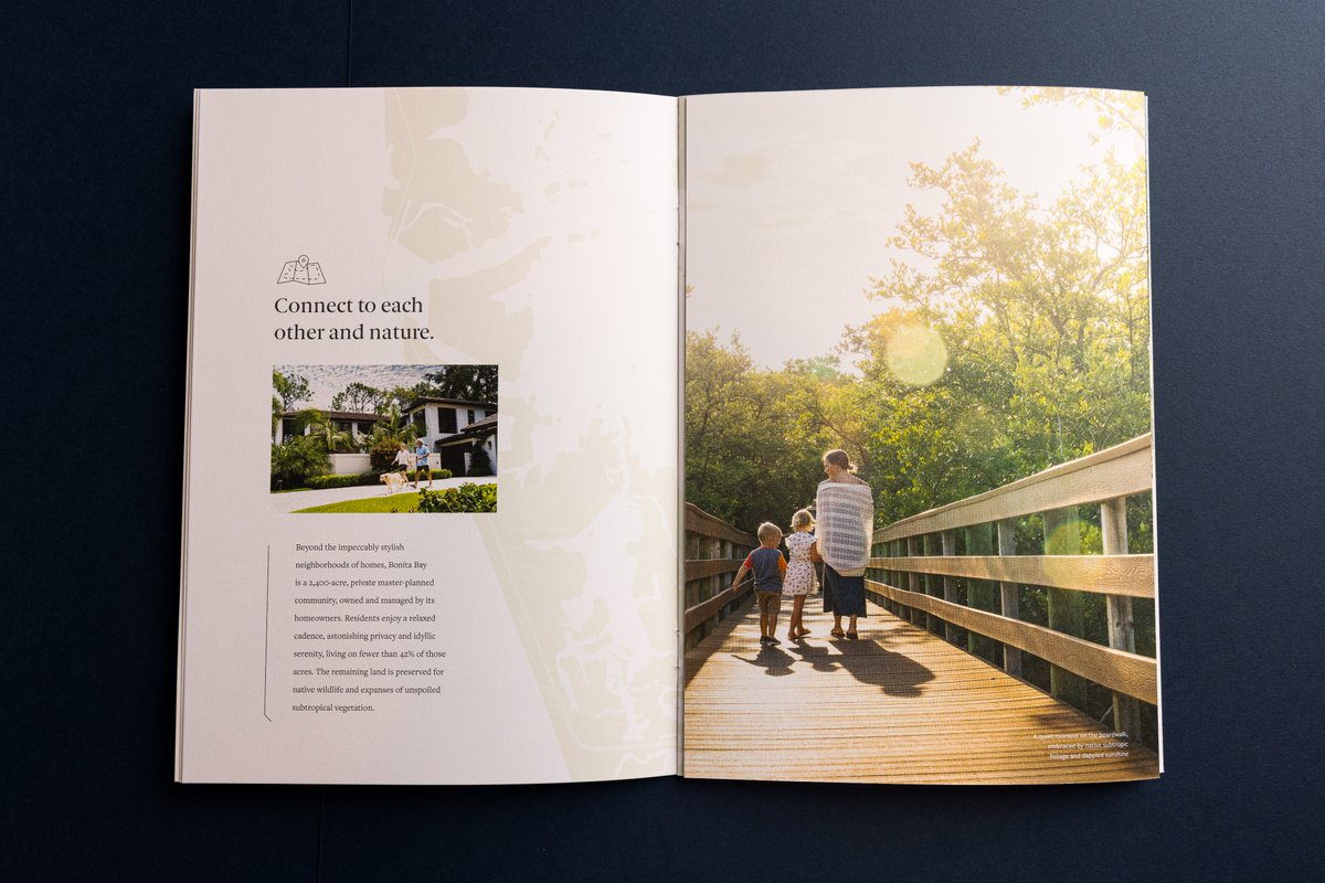 wcgpros's tweet photo. In #BonitaBay when its residents choose to move, they often stay within its gates. We created a brochure targeting Realtors showing the amenities, lifestyle and diverse residence styles which continue to make Bonita Bay one of the region’s most coveted address. https://t.co/F4hBWe04oO