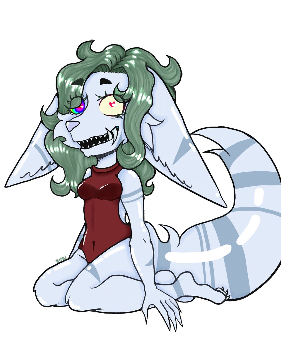 this is my fursona lili👀✨

🦄Neru