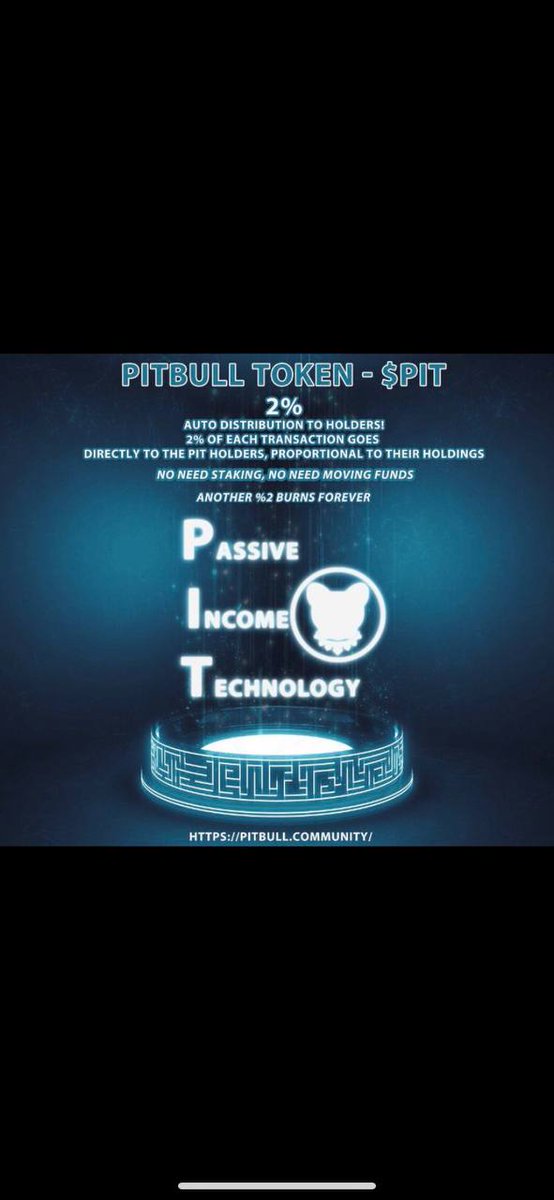 aloman97's tweet photo. @cerencqueen Buranın önü apaçık! 💪🏼😎
@BscPitbull
#pitbulltoken
#pitbull
#PIT https://t.co/7WJuyigPvP