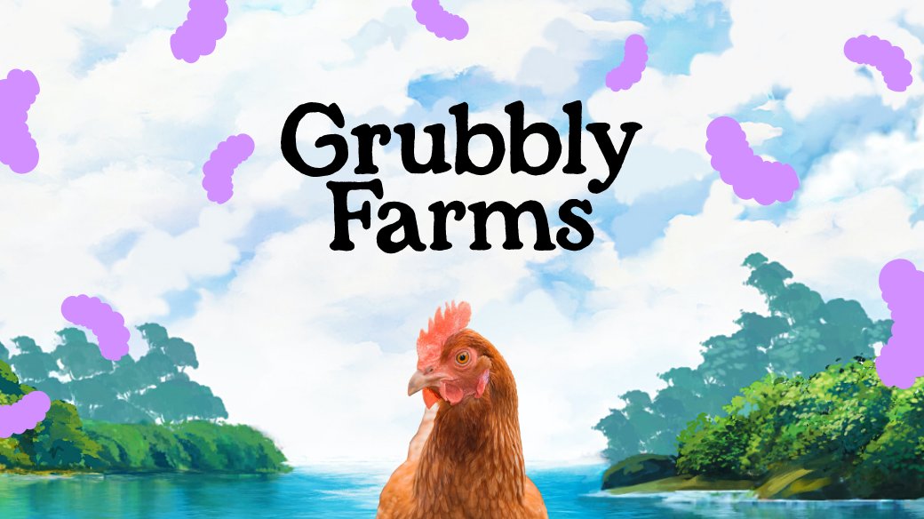 Big news!🎉 We have a NEW LOOK —made with love to bring the goodness of grubs to ALL pets. What's new:
✓ A fresh look you'll love
✓ Easy-to-use website
✓ New product names, same Grubbly goodness
✓ All new packaging COMING SOON!

Check it out on grubblyfarms.com!