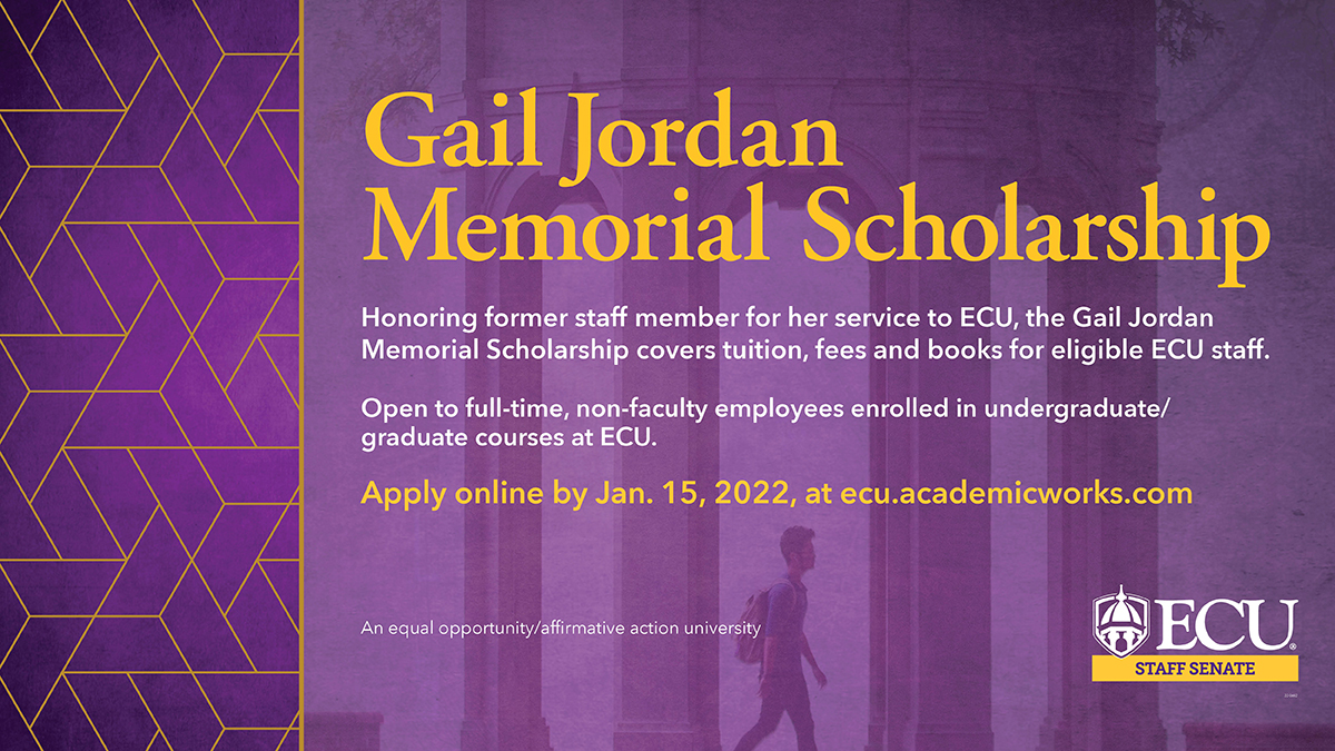 Staff Senate has a pair of scholarship opportunities for employees and their children.

Make sure to take advantage of both of these scholarships by the Jan. 15, 2022 deadline.

Learn more ⤵️