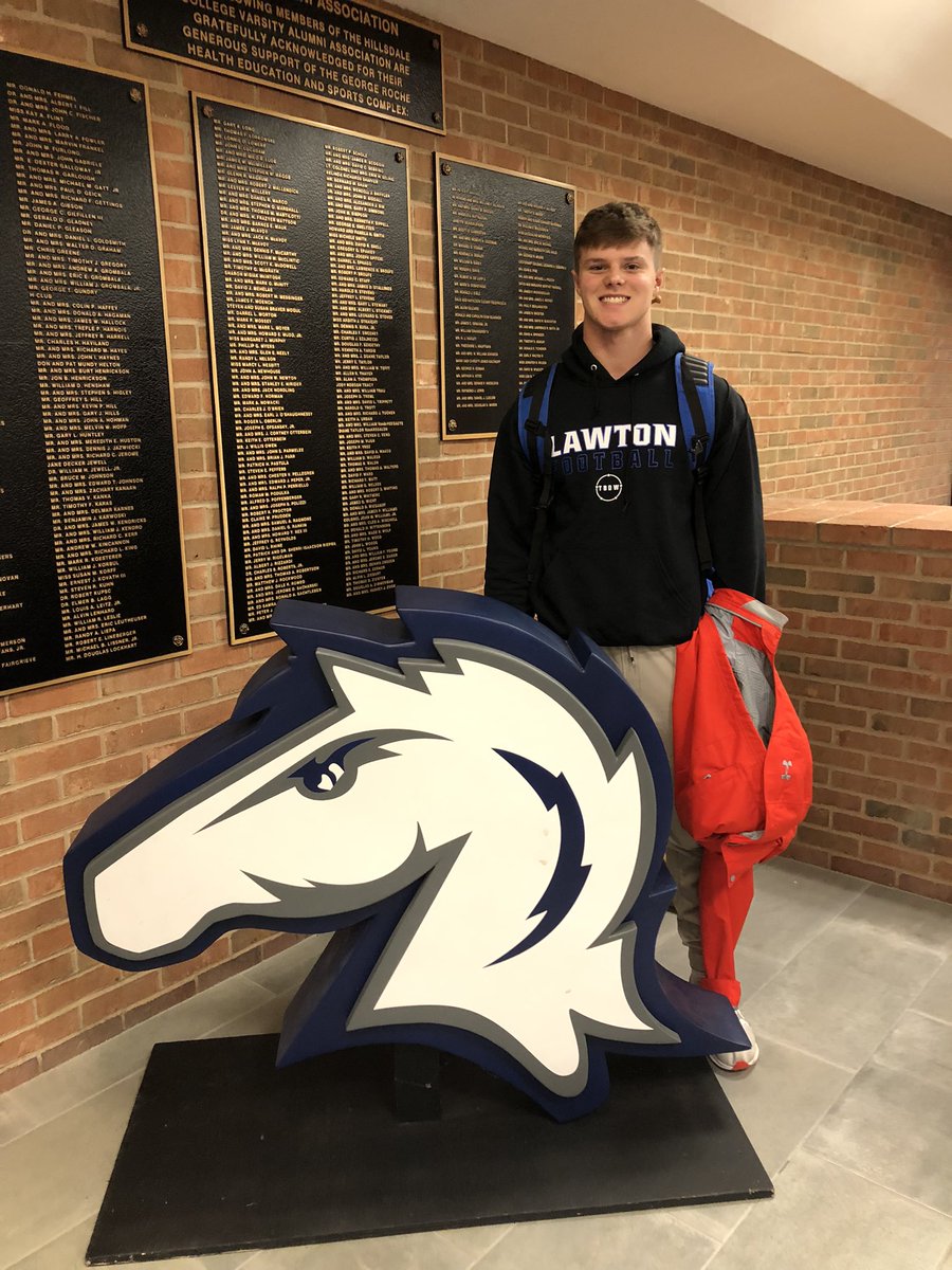 After a great visit, I am excited to have received an offer from Hillsdale College! Thank you <a href="/CoachBradOtter/">Brad Otterbein</a>!