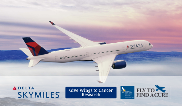 NFCR's tweet photo. NFCR can now commit more to our #cancerresearch programs when you donate in exchange for @Delta Air Lines miles. For every $100 you donate during our #FlytoFindACure Holiday Special, youβll earn a bonus of up to 15 miles per dollar.
Learn more at https://t.co/DY5WA8W88X. https://t.co/Whle3vBT4S