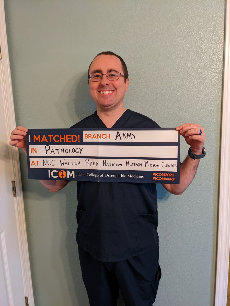 idahocom's tweet photo. Congratulations to all our military students finding out the next step in their medical career today!

#ICOM2022 #ICOMmatch #MilitaryMatch https://t.co/2yO4dd0pJb
