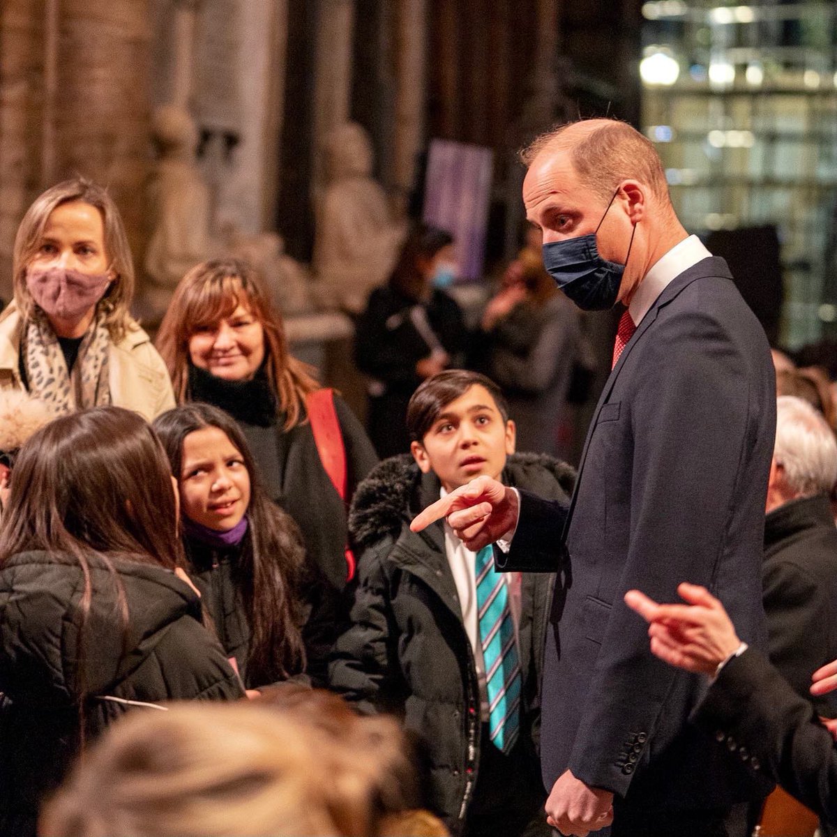 CATCHLeeds's tweet photo. This evening some of our young people were invited by HRH The Duchess of Cambridge to a carol service at Westminster Abbey. Fantastic that HRH The Duke of Cambridge Prince William made time to talk to them too. #UnbelieveableExperience #Inspirational @KensingtonRoyal @RoyalFamily https://t.co/avRR6yVLoi