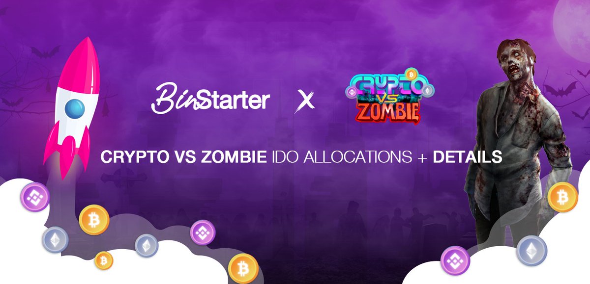 BinStarterio's tweet photo. 🥳 @CryptoVsZombie IDO Details

🗓Pool Rounds: Dec 9th, 2021 UTC 16:00-19:00
🗓Gleam Round:Dec 9th, 2021 UTC 20:00- 20:30
🗓1.FCFS (BSR) Round: Dec 9th, 2021 UTC 20:30
🗓2.FCFS Round: Dec 9th, 2021 UTC 20:50

🔥 Medium: https://t.co/TuZFNw89j3 https://t.co/eoQyCDKnKR