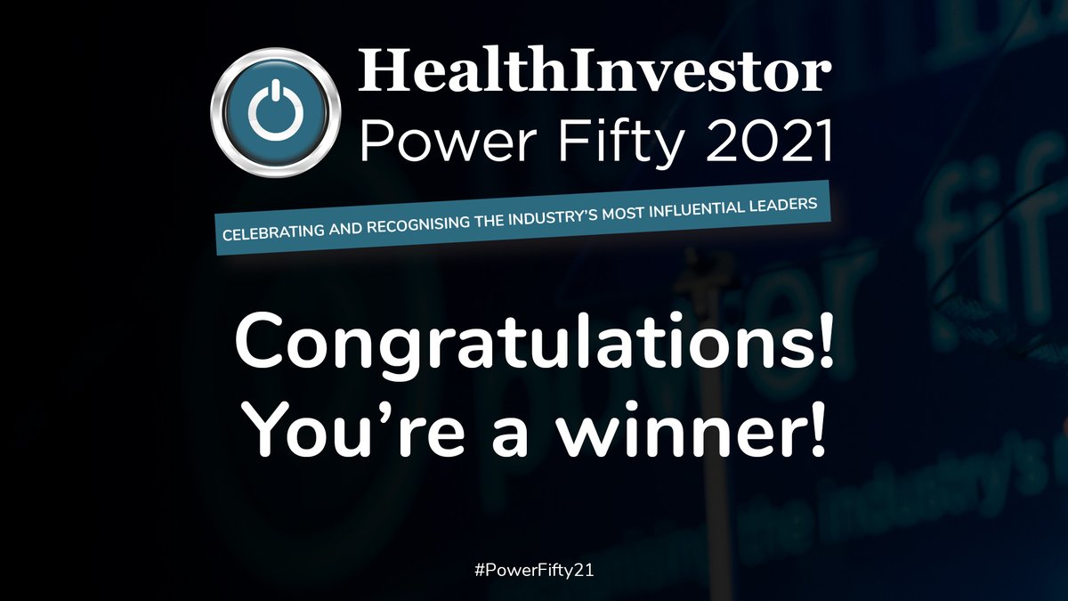 HealthInvestor's tweet photo. Our outstanding leader of 2021 is up next. Sponsored by @ShackletonsShop! And the winner is… Dr Pete Calveley, chief executive @Barchester_care #PowerFifty https://t.co/66a8Js1R6H