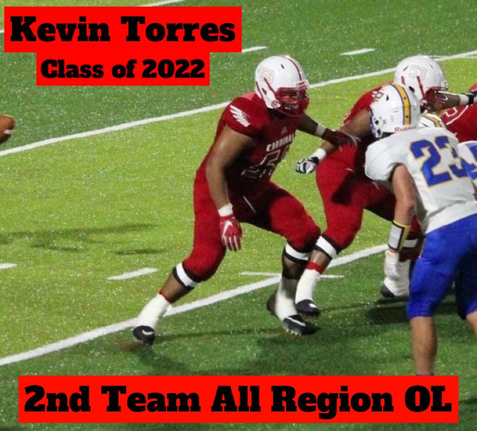 Kevin Torres class of 2022 OL
- 2nd Team All Region OL
<a href="/_Kevin_Torres_/">Kevin Torres</a>