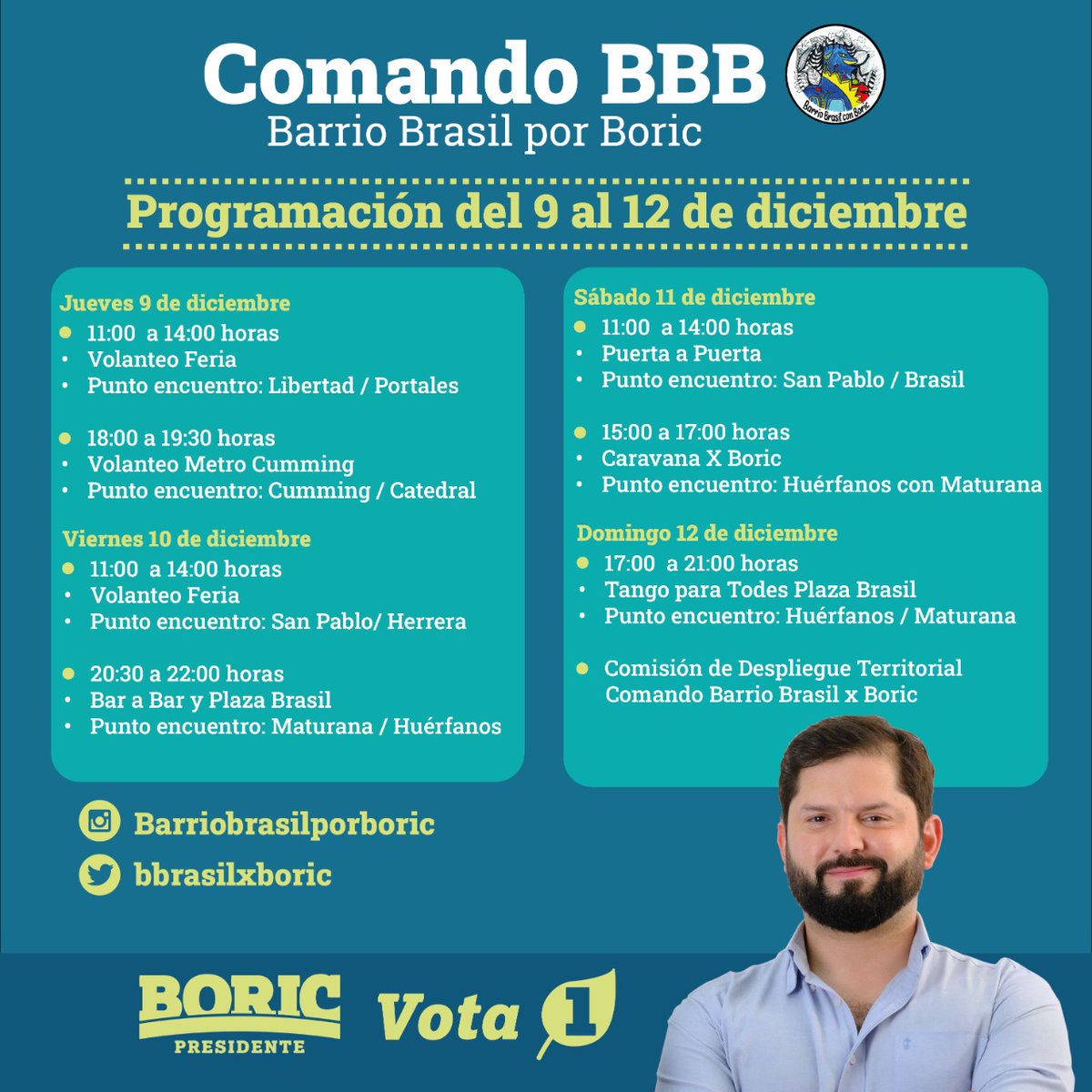 BBrasilxBoric's tweet photo. #SeguimosConBoric https://t.co/U0J5XIcikG
