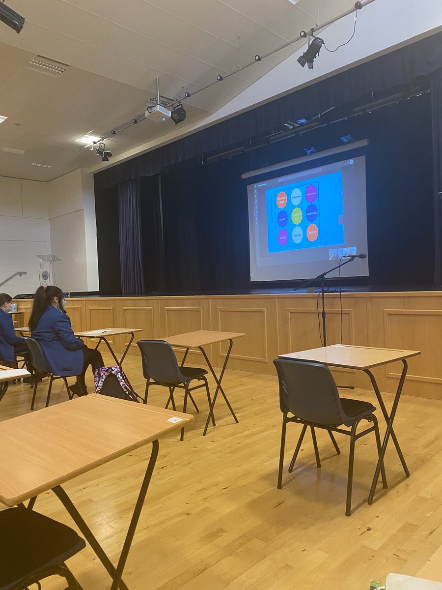 Thank you to Sarah <a href="/SVP_Ireland/">SVP - Ireland</a> for delivering a very informative workshop on St Vincent de Paul to our Enrichment classes today. 💫 We are looking forward to all of the fundraisers happening over the next few weeks. It has given us a great boost to extend our generosity! 😄🎄