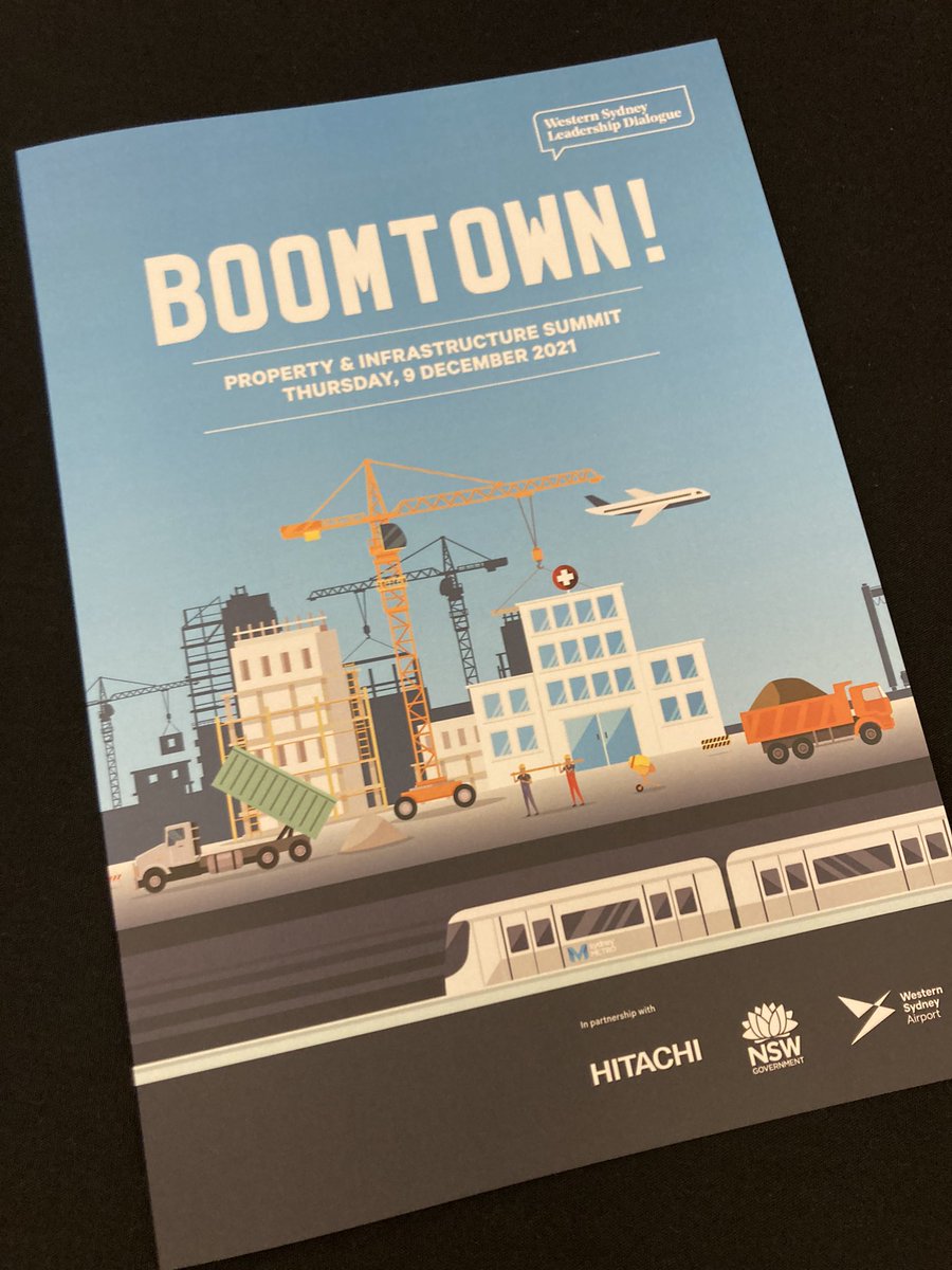 Terrific to be joining the <a href="/WSLDialogue/">Western Sydney Leadership Dialogue</a> for this significant event celebrating the extraordinary potential of Western Sydney. Focus on equity and connection most welcome! #westernsydney #boomtown
