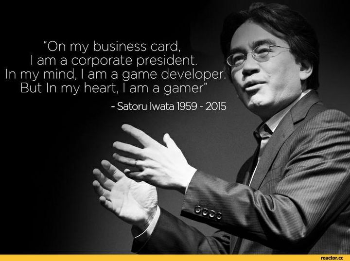 A belated Happy Birthday to the late great Satoru Iwata. You left a legacy, sir. 