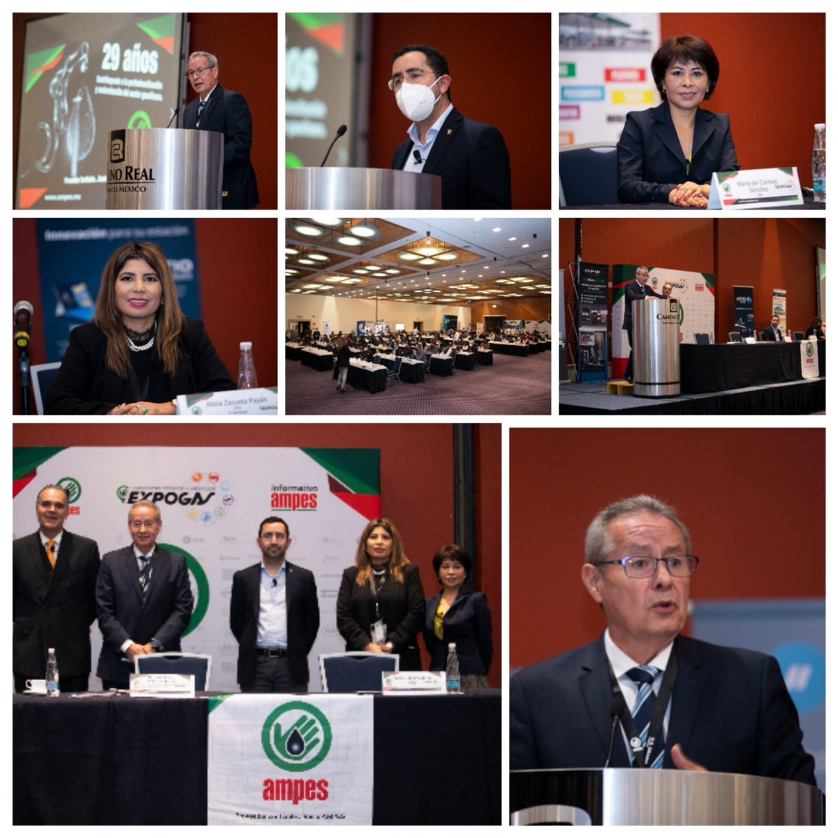 AmpesMx's tweet photo. Ceremonia de Inaugural en #Expogas CDMX 2021 agradecemos al  Dr. José Alberto Valdés Palacios Director General de Desarrollo y Sustentabilidad Energética de la Secretaria de Desarrollo Económico del Gobierno de la CDMX su presencia y a todas las personas que lo hacen posible. https://t.co/uOflztP1O3