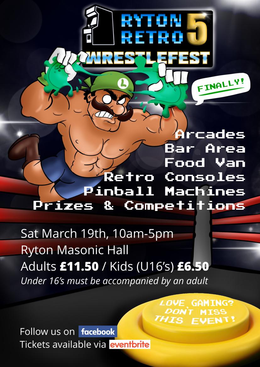 WE'RE BAAAAAAAAAACK!!

Rescheduled from Saturday April 4th 2020. All tickets remain valid for the new date of Saturday March 19th 2022.