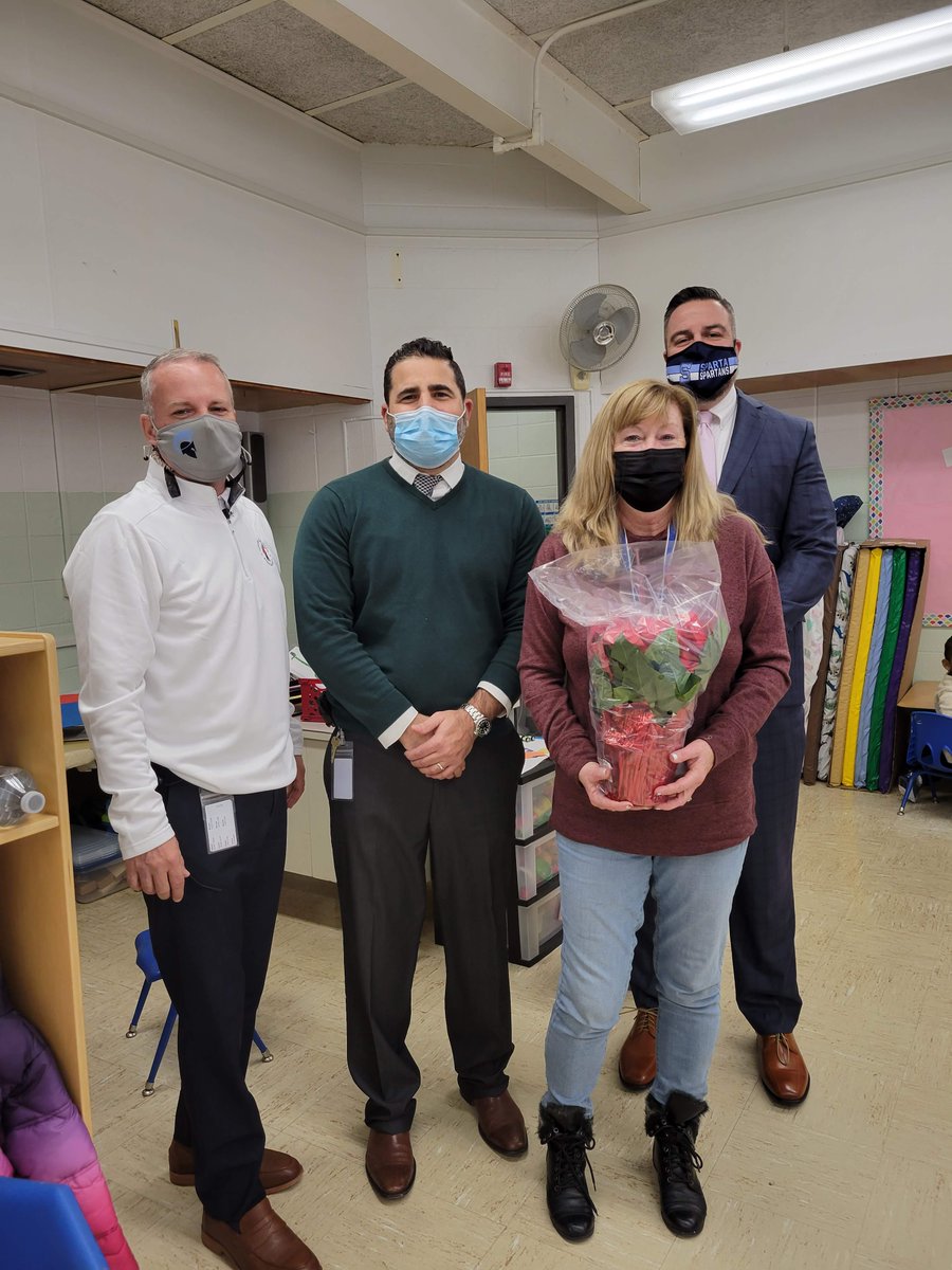 Congrats to the GEOY Teacher - Mrs. Ciesla &amp;  Educational Services Profesional - Mrs. Hedderich! <a href="/Sparta_Schools/">Sparta Twp. Schools</a> @PMillerAPAES