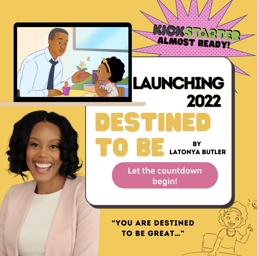 iamLTButler's tweet photo. Project Loading...⏳
I’m celebrating every milestone and wins. This is a huge step for me!🎉💃🏾
https://t.co/KFZFs9kzt1

Keep a look out my forthcoming children’s book, 𝘿𝙚𝙨𝙩𝙞𝙣𝙚𝙙 𝙩𝙤 𝘽𝙚, and Kickstarter campaign #newbookalert #childrensbook https://t.co/umPRmdN7tT
