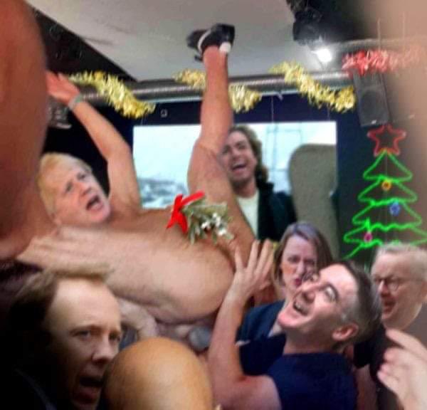 Conservative Christmas party 2020 going off