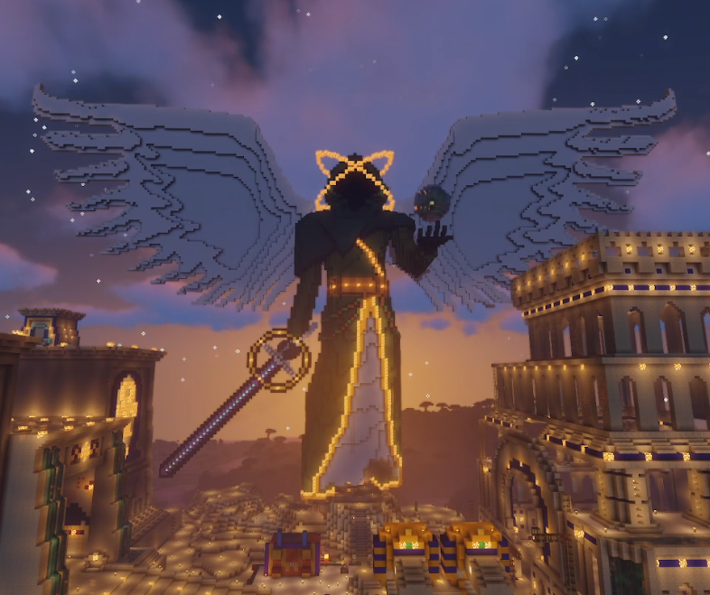 quackitotem's tweet photo. the scaffolding on the dreamXD statue has been removed !!! 
EVERYONE GIVE IT UP FOR FOOLISH GAMERS https://t.co/JDrMrBVa4H