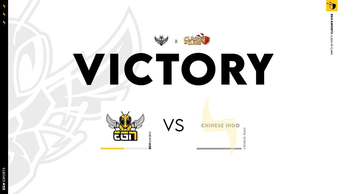 Os nossos guerreiros trouxeram a vitória da Skirmish GG Toor by <a href="/GGtoor/">GGtoor</a> &amp; <a href="/Team_Skirmish7/">TeamSkirmish</a> 🤩

🆚 | Chinese Indo
🌟 | 11
📈 | 93,00%

💥⭐⭐⭐ <a href="/maguinho_coc/">maguinho</a>
 
#BeEGN #BeTheHive