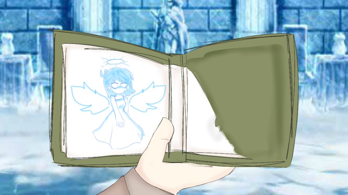 IceScreamDraws's tweet photo. Why is one page torn? https://t.co/e6dLmO3QBF
