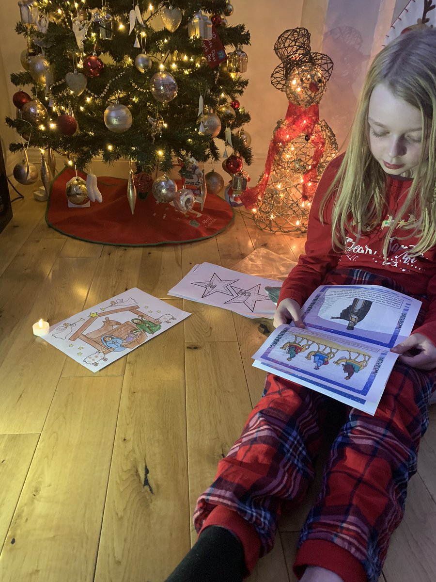 Sambo_28's tweet photo. @stannesrcp Olivia was so happy to share the Christmas story tonight. https://t.co/EiovIvzMd8