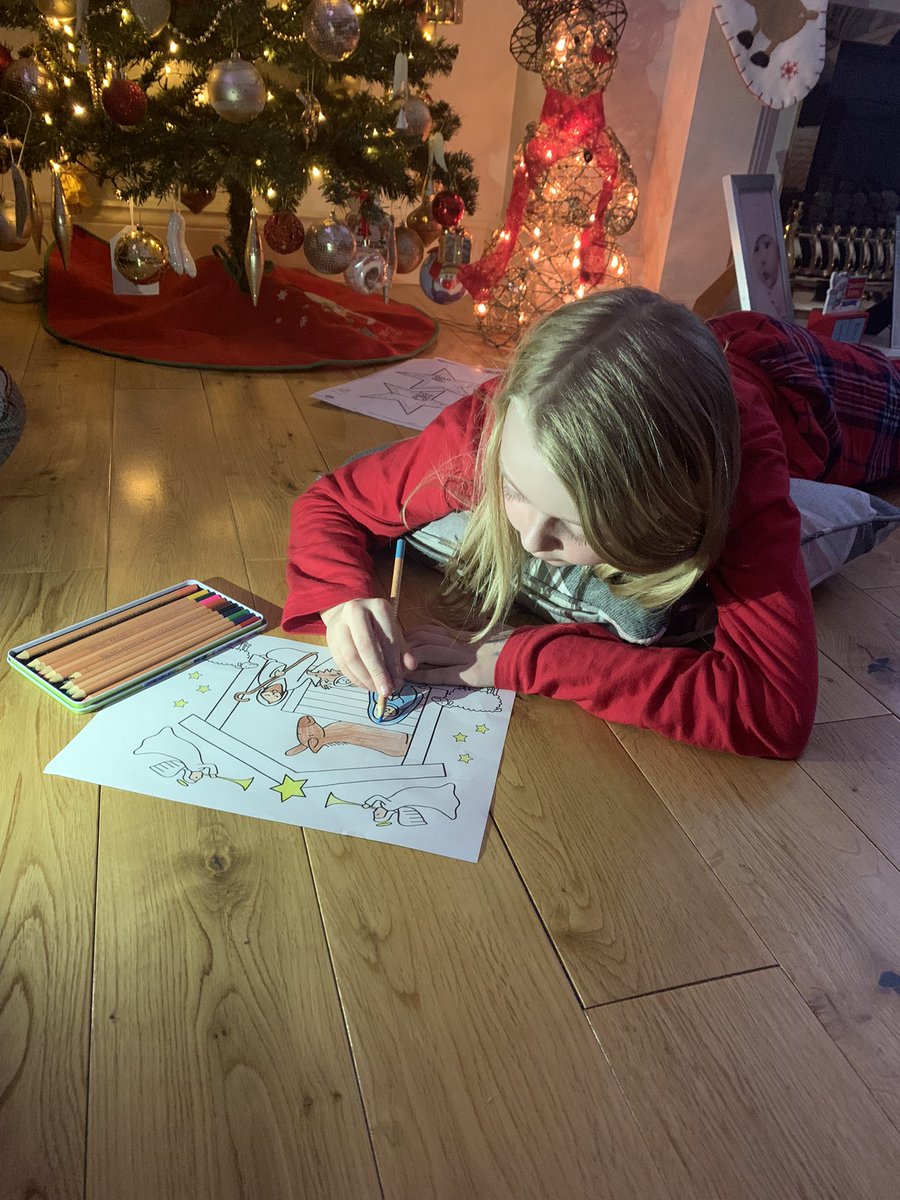 Sambo_28's tweet photo. @stannesrcp Olivia was so happy to share the Christmas story tonight. https://t.co/EiovIvzMd8