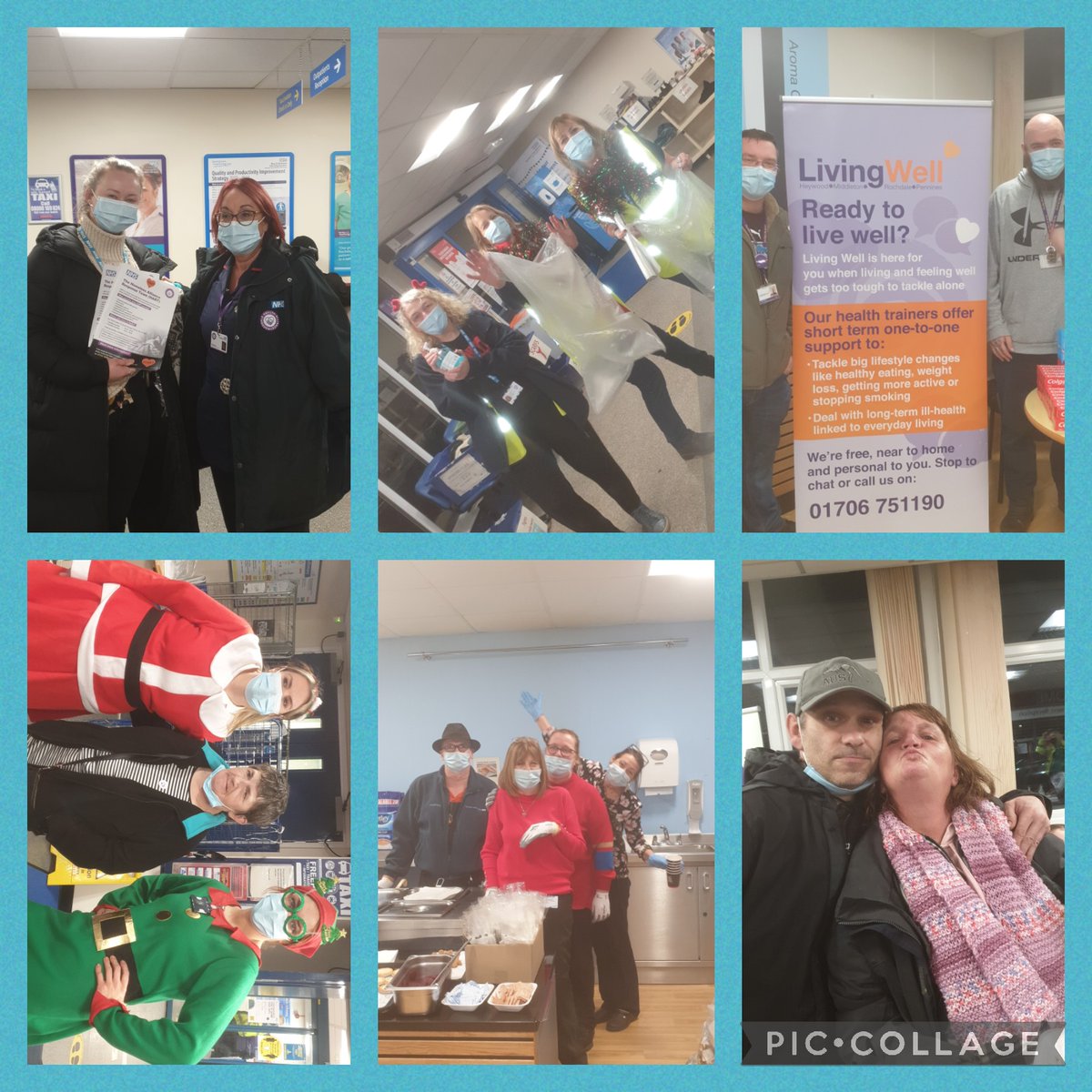 netty_lynette's tweet photo. Some of tonight's action  @RochdaleCO_NHS #homeless event great success worked hard to help the less fortunate and I think we can say we did just that  #helpinghand #community #workingtogether #christmasspirit 
@SiobhanLouiseM1 @Jacquel00384360 @jencymillion https://t.co/O2SsJU6y4s