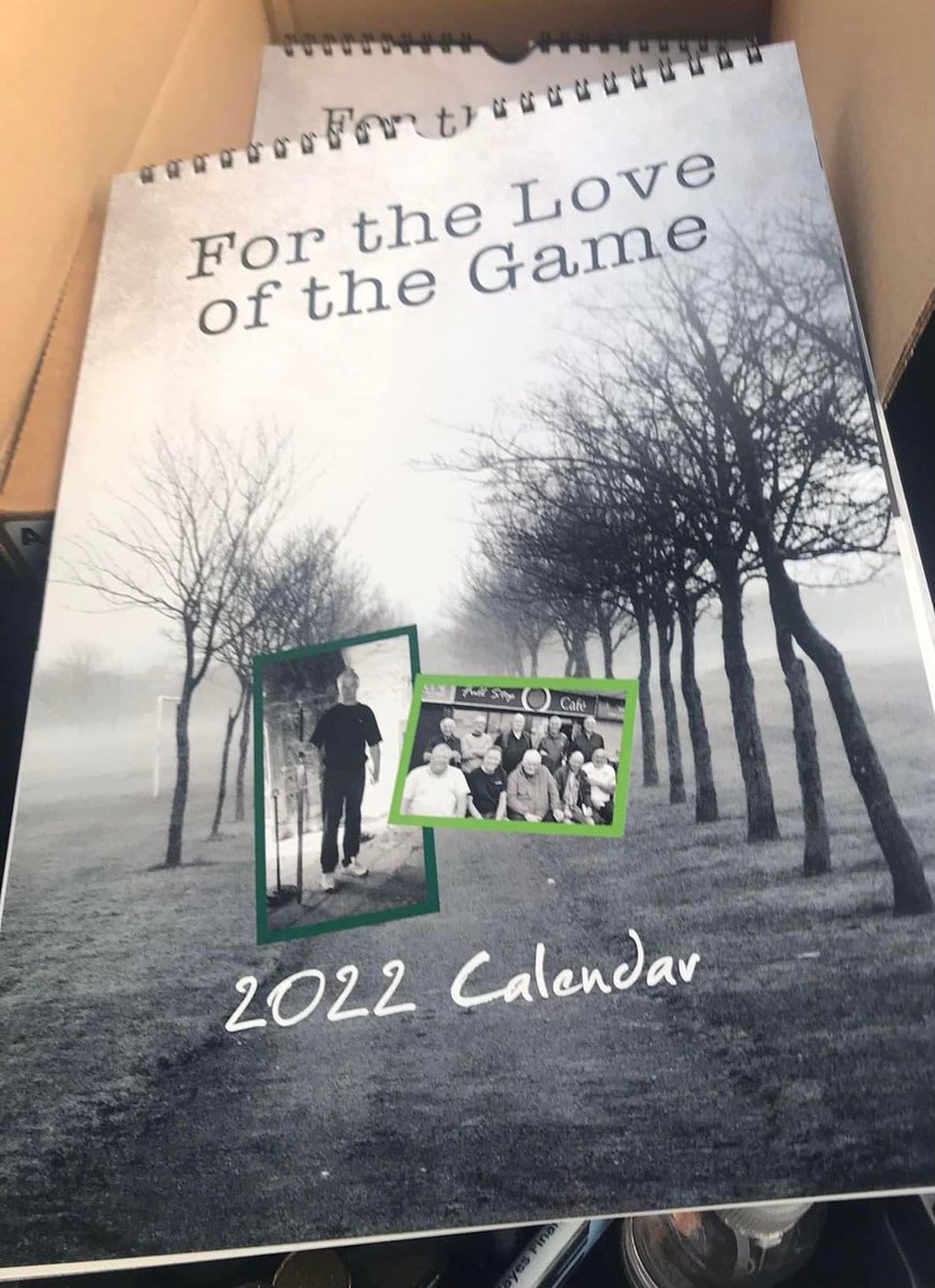 So delighted to tell you we’ve managed to sell all the 2022 For the love of the game commemoration calendars 

Special thanks to Mark, Tony, Stephen, James and Barry who helped me get the project completed. 

so grateful to everyone who purchased a calendar, thanks so much ⚽️😘