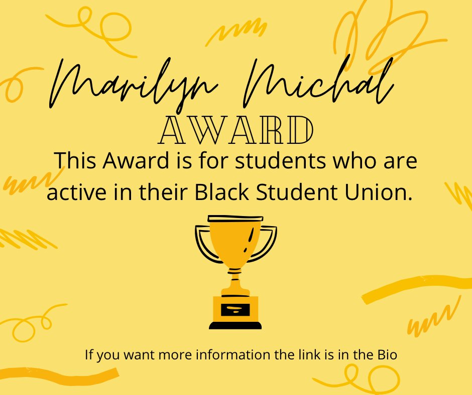 5 scholarships to give away! If you are involved on campus in the BSUs I encourage you to apply! 💛