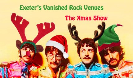 Thursday 4 to 6pm - 'Exeter's Vanished Rock Venues' with Steve on <a href="/phonicfm/">Phonic FM</a> 106.8 &amp; online at phonic.fm - No guests but some great 2021 tracks: @nativeharrow, <a href="/wishhounds/">Wish Hounds</a>, <a href="/toriamos/">tori amos</a>, @LukeHaines, Matthew Sweet, Beatles, Bowie etc plus some classics &amp; Xmas tunes ...