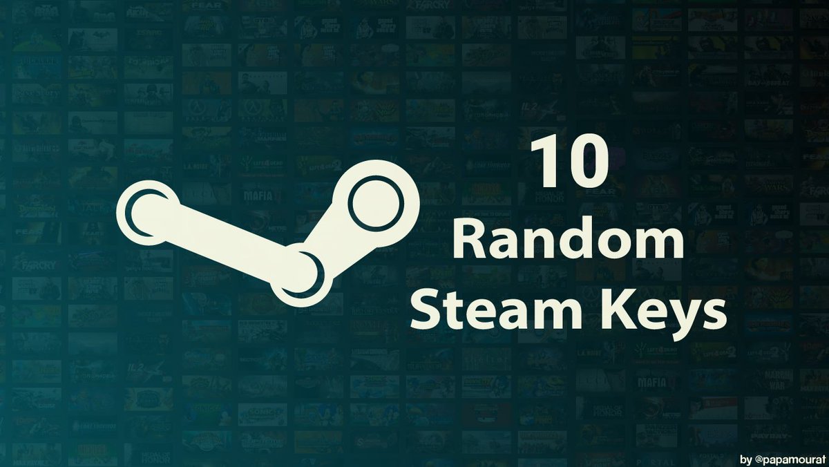 papamourat's tweet photo. #Giveaway #FreeGames #Steam #FreeGameKeys 
❄️☃️10 Random Steam Keys☃️❄️

🔹Follow me + @KAXRAME1 
🔹Like + Retweet
🔹Comment whatever you want

🪂13/12/2021

There will be 10 winners that will receive 1 key each !! https://t.co/lnLS0TkaQ8