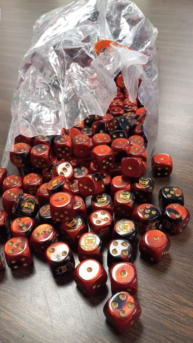 BASHCon's tweet image. Hey guys! Sorry for the hiatus, but I've come with gifts of T-shirts and Dice! Don't forget, BASHcon is happening on March 4-6 2022!
