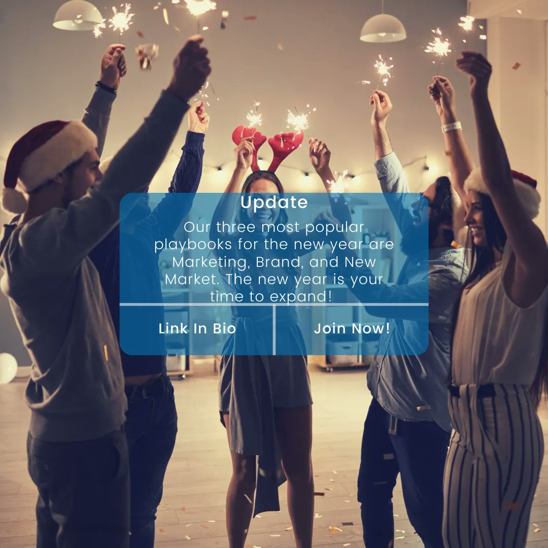 WinlyPlaybook's tweet photo. For New Years, our communities love the marketing, brand, and new market playbook. The beginning of the year is the time to be creative and implement new ideas and strategies to your businesses. Get YOUR free playbooks today! Link in Bio!

#newYear #playbook #marketing #brand https://t.co/zlueb751zR