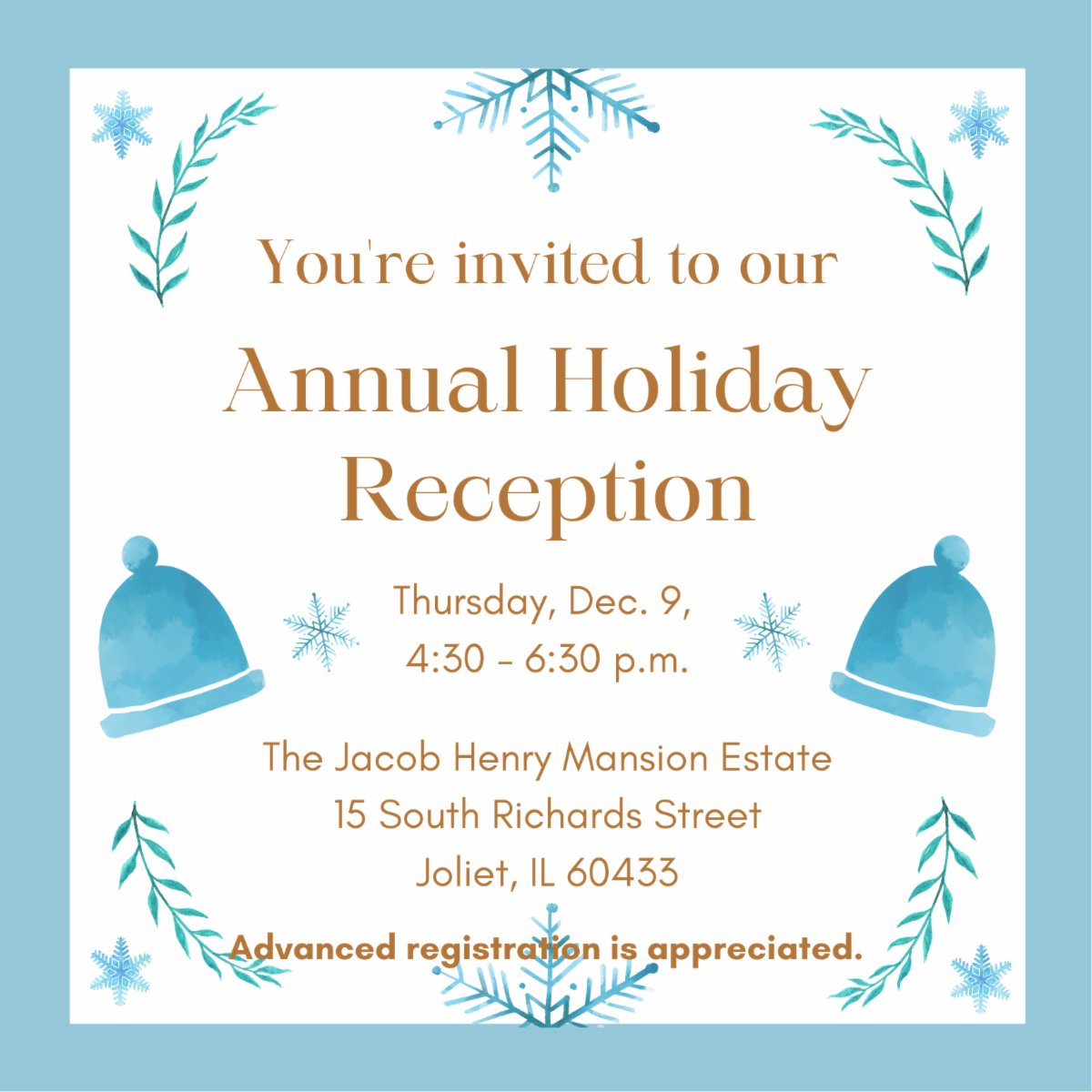 Join the Joliet Area Young Professionals at the Joliet Chamber Annual Holiday Reception tomorrow evening from 4:30 to 6:30!
conta.cc/306L5Nx