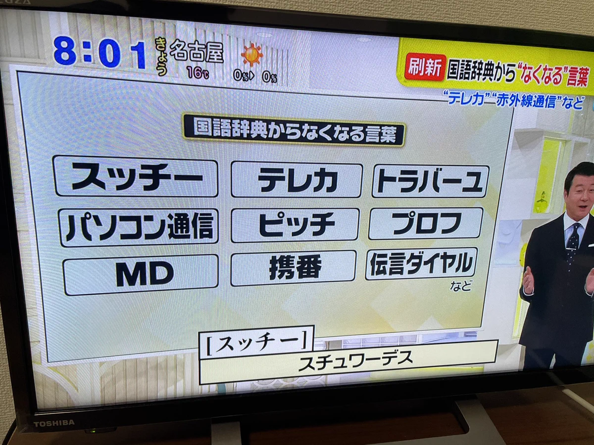 国語辞典からなくなる言葉が、ほとんど分からない世代が増えた！？