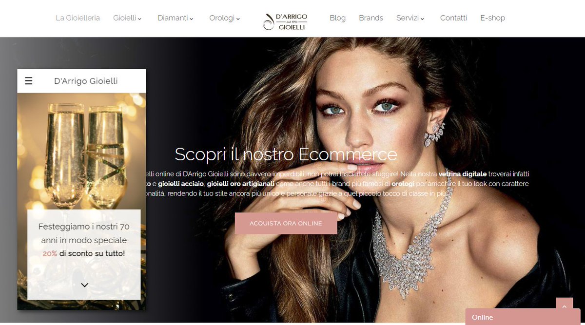 danielehttps's tweet image. #ads  [ #webstrategy #webtools ] ... #landingpage #html @AMPhtml  for @d_gioielli 🇮🇹 #jewellery 📅 30days 💵 #ROI 966,66 🏁 😎 I love #developing with #AMP 👊 #killthewebdesigner - darrigogioielli.it/70